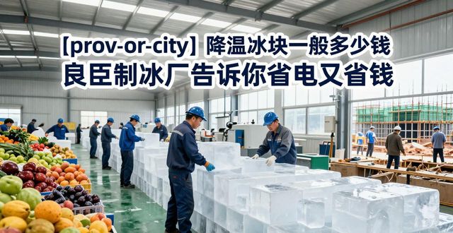 临潼降温冰块一般多少钱 良臣制冰厂告诉你省电又省钱