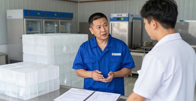 临潼冰块订购的秘密：夏天烧烤摊老板都在用的方法